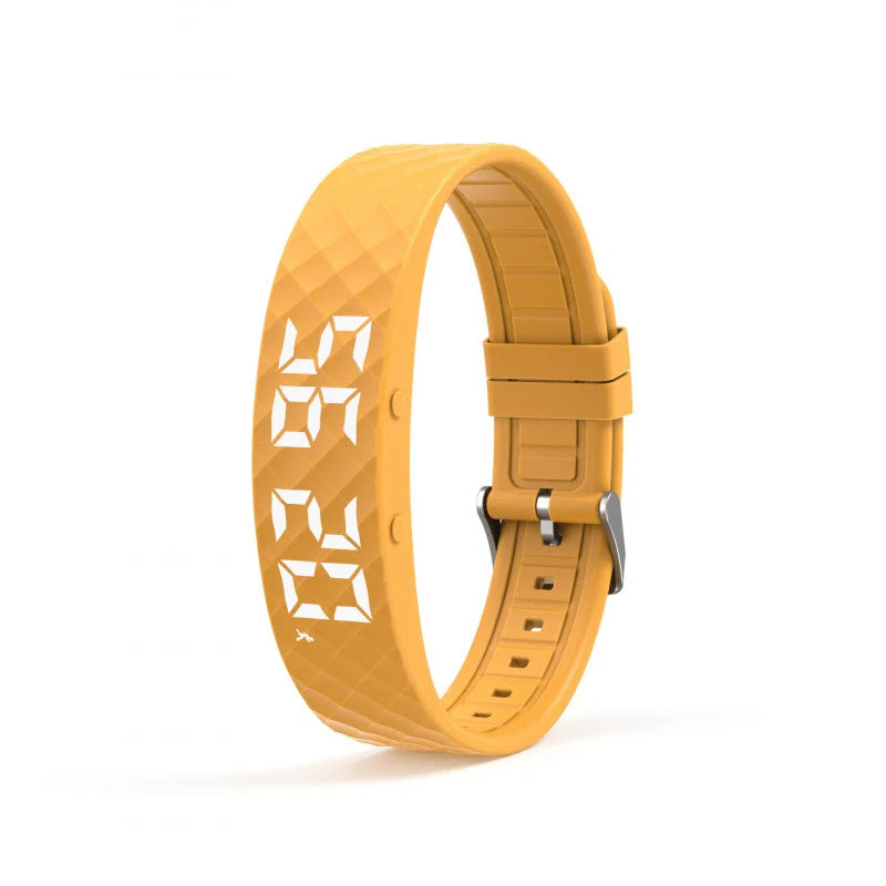 WristWake Pulse in Earthy yellow